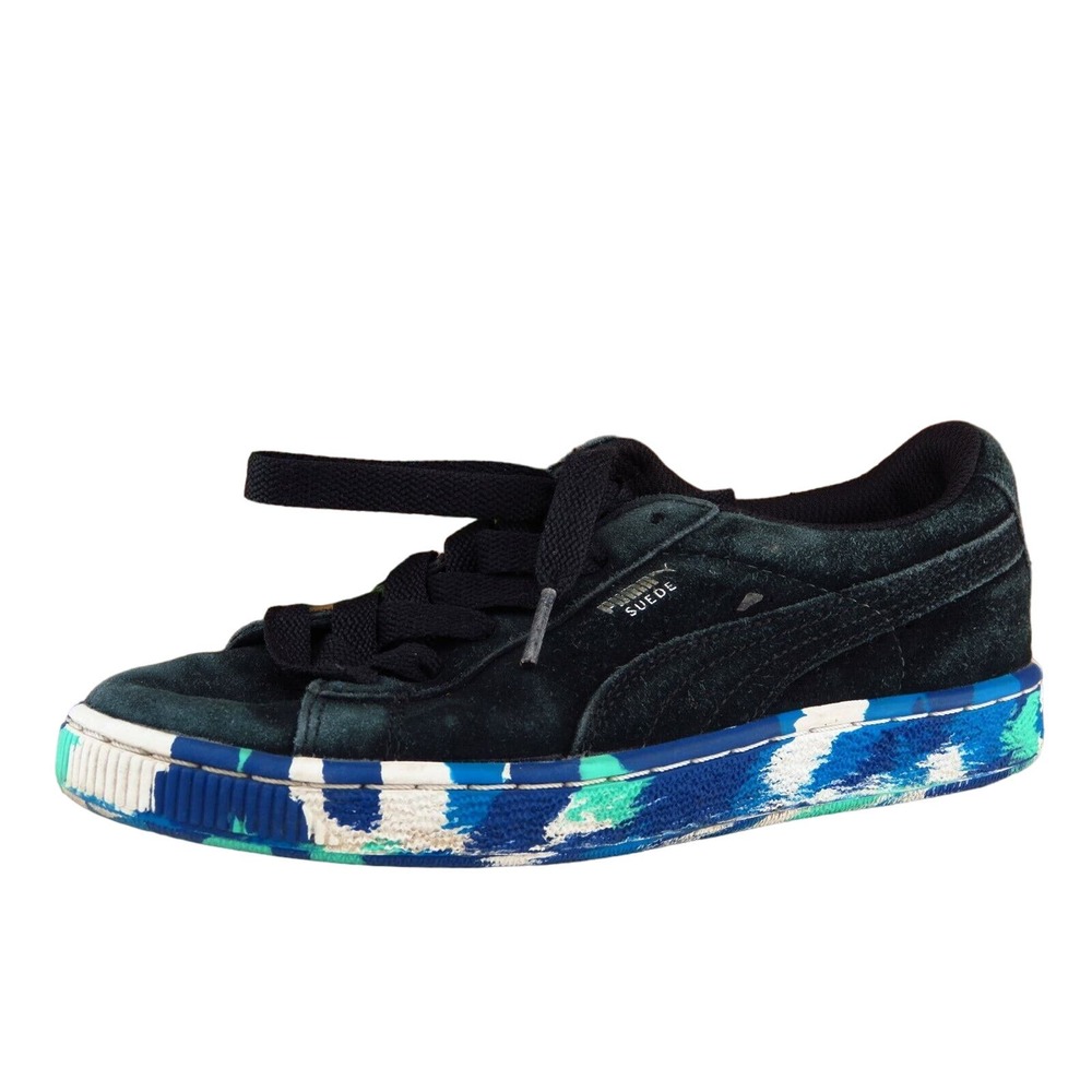 PUMA Youth Boys Shoes Size 3.5 M‎ Black Synthetic Fashion Sneakers